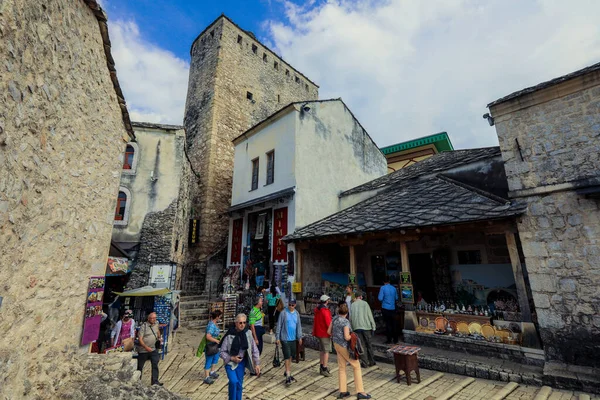 Mostar Bosnia Herzegovina May 2022 Old Town City Center Mostar — Stockfoto