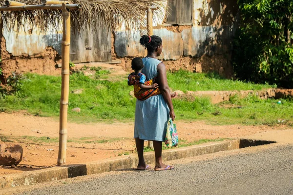 Accra Ghana April 2022 Local African People Doing Daily Job — Fotografia de Stock