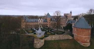 Ancient Gaasbeek Castle in Belgium