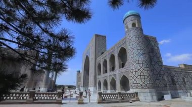 Registan Square in Samarkand, Ancient Uzbekistan