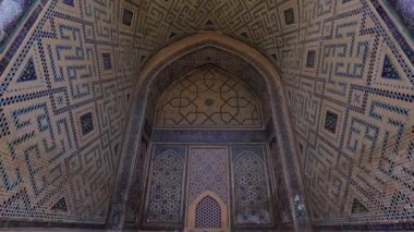 Registan Square in Samarkand, Ancient Uzbekistan
