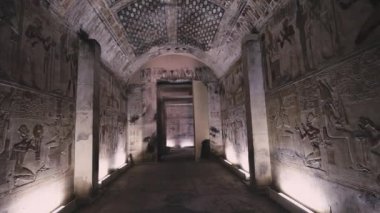 Ancient Temple Of Abydos Interior, Egypt