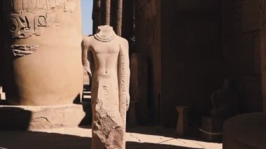 Statues In The Ancient Karnak Temple, Egypt
