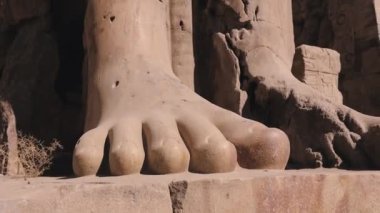 Statues In The Ancient Karnak Temple, Egypt