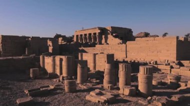Exterior of the Ancient Egyptian Temple of Dendera