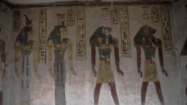 Tomb of Ramses the 3rd in the Valley of the Kings, Egypt