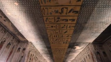 Tomb of Ramses the 3rd in the Valley of the Kings, Egypt