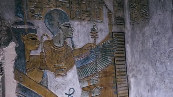 Tomb Tausert Setnakht Valley Kings Egypt — Wideo stockowe