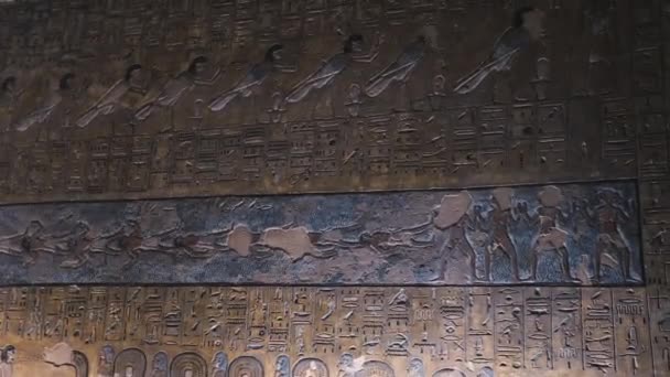 Tomb Tausert Setnakht Valley Kings Egypt — Stock video