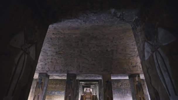 Tomb Tausert Setnakht Valley Kings Egypt — Vídeos de Stock