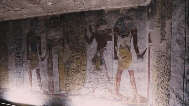 Tomb Tausert Setnakht Valley Kings Egypt — 图库视频影像