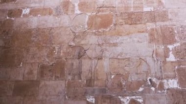 Ancient Wall Paintings In The Temple Of Hatshepsut, Egypt