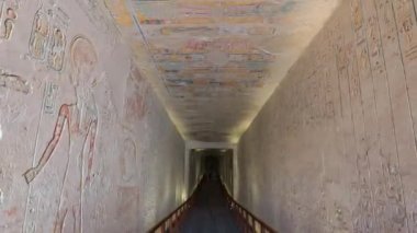 Tomb of Memnon, Pharaohs Ramses 5th and 6th, Valley of the Kings In Luxor, Egypt