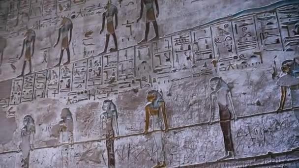Tomb Merneptah Valley Kings Luxor — Stockvideo