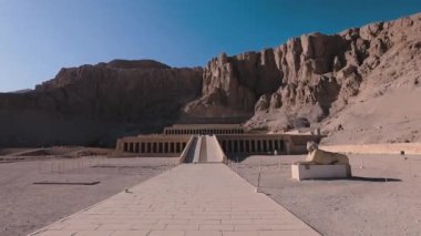 General View Of The Temple Of Hatshepsut In Luxor, Egypt