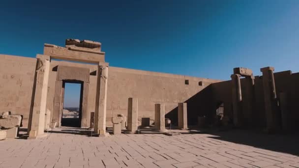 General View Temple Hatshepsut Luxor Egypt — Αρχείο Βίντεο