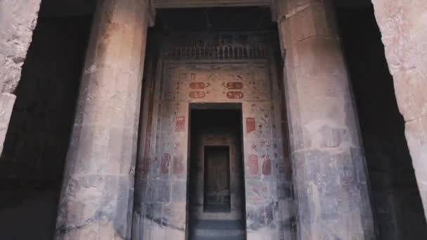 General View Temple Hatshepsut Luxor Egypt — ストック動画