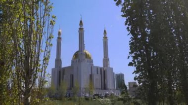 Mosque in the Center of Aktobe, Kazakhstan