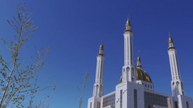 Mosque in the Center of Aktobe, Kazakhstan