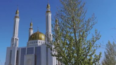 Mosque in the Center of Aktobe, Kazakhstan