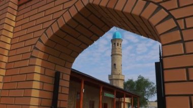 Domes Of The Mosque Against The Sky In Kyzylorda, Kazakhstan