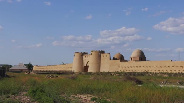 Autentico Parco Culturale Turkestan Kazakistan — Video Stock