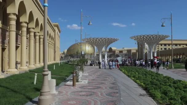 Moderní Centrum Turkestánu Kazachstán — Stock video