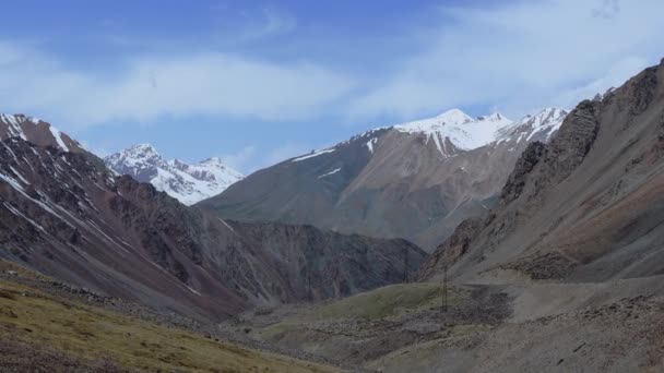 キルギスのバルスコーン渓谷の信じられないほどの風景 — ストック動画