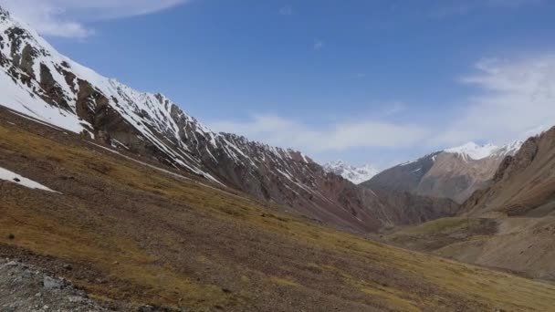 Ongelooflijke Landschappen Van Barskoon Kloof Kirgizië — Stockvideo