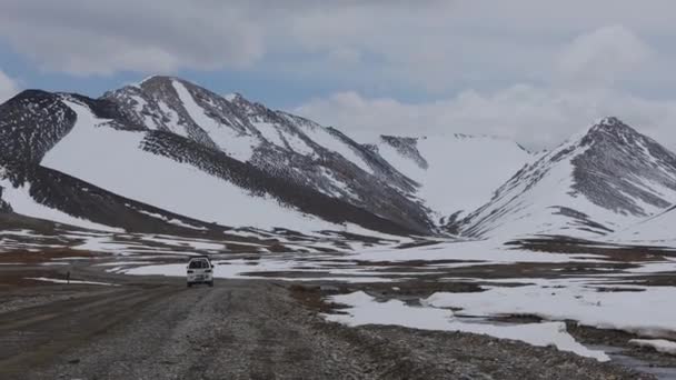 Niesamowite Krajobrazy Wąwozu Barskoon Kirgistanie — Wideo stockowe