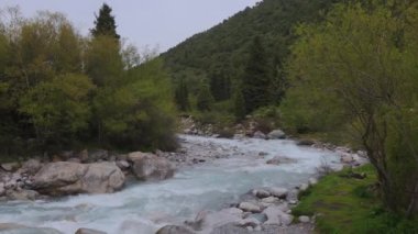 Dağlık Kırgızistan 'ın Doğal Manzaraları