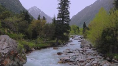 Dağlık Kırgızistan 'ın Doğal Manzaraları