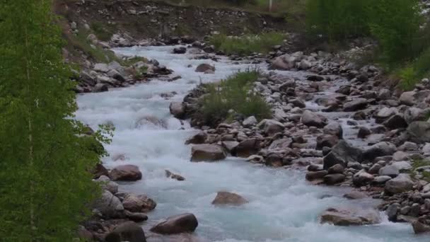 Přírodní Krajiny Horských Kyrgyzstánu — Stock video