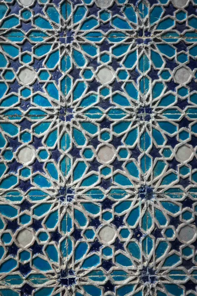 Shah-i-Zinda Topluluğunda Geleneksel Özbek Biçimli Antik Doğulu Mimari Detaylar