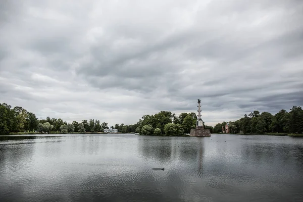 Uitzicht Het Water Vanaf Kust — Stockfoto