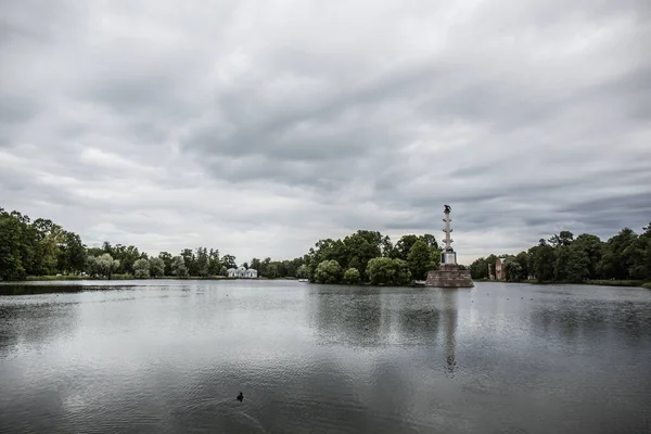 Uitzicht Het Water Vanaf Kust — Stockfoto