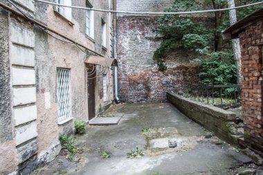 konut binalarının panoramik manzarası, üst manzara 