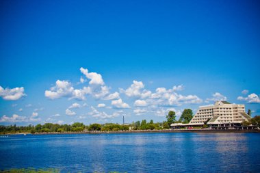 Su manzarası, deniz manzarası. 