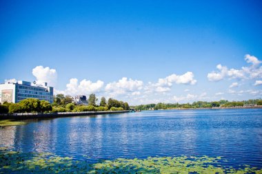 Su manzarası, deniz manzarası. 