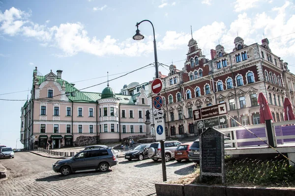 Edifício Velho Outback Russia Feito Pedra Close Livre — Fotografia de Stock