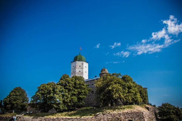 Vanha Rakennus Venäjän Takamailla Valmistettu Kivi Lähikuva Ulkona — kuvapankkivalokuva