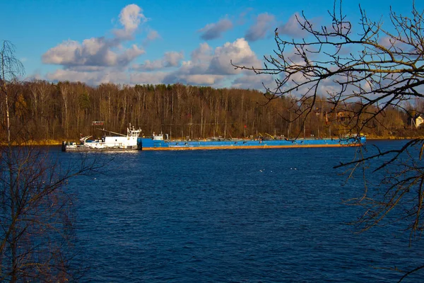 Water Panorama Close View Shore — Stockfoto