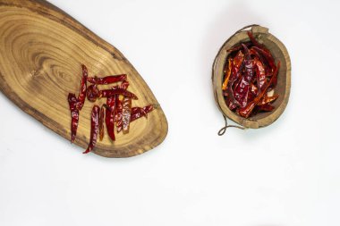 Kurutulmuş acı biber.