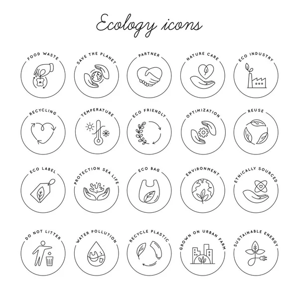 Vector Set Design Elements Logo Design Templates Icons Badges Trendy — Vetor de Stock