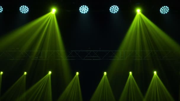 Gratis Podium Met Led Verlichting Toneelverlichting Achtergrond Concertlicht — Stockvideo