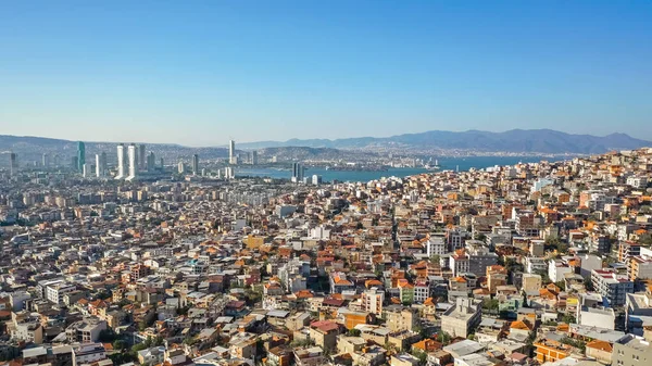Измирский городской пейзаж — стоковое фото