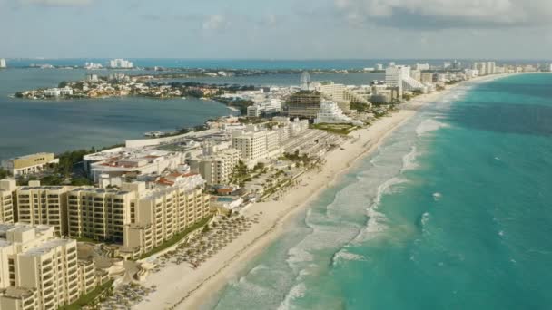 Área Resort em Cancún — Vídeo de Stock