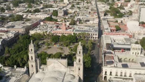 Plaza Grande en Mérida — Vídeo de stock