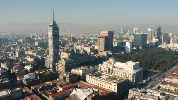 Paisaje urbano de la Ciudad de México — Vídeo de stock