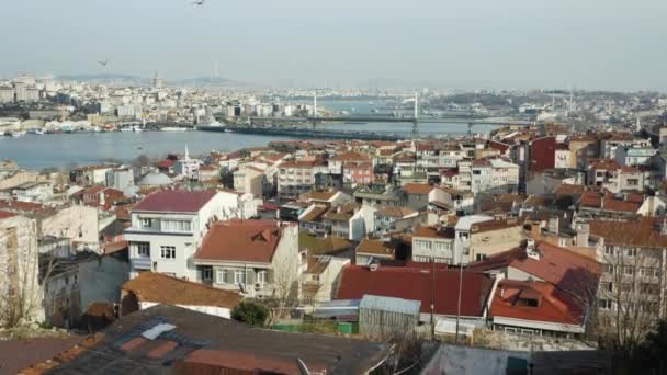 Aerial view of Istanbul — Stock Video